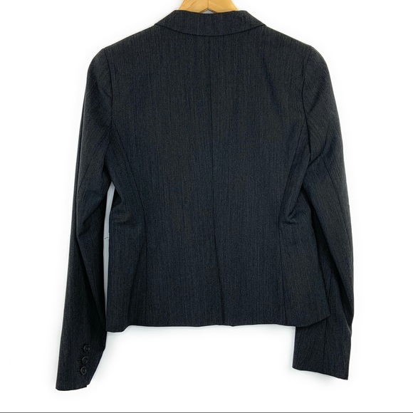 Theory Wool Lined Gray Blazer - Picture 2 of 5